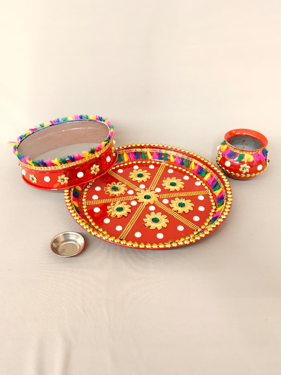 Karvachauth Pooja Thali Set
